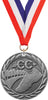 Cross Country FE Iron Medal- Silver [MCFE-CC-S]