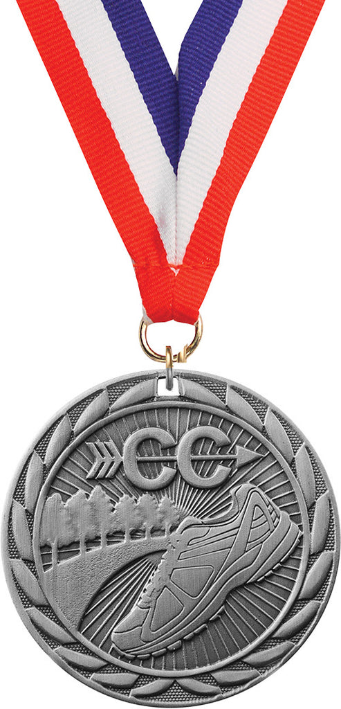 Cross Country FE Iron Medal- Silver [MCFE-CC-S]