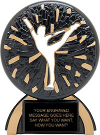 Cheer Shadow Resin Trophy [RP248SD-CH]