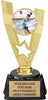 Victory Star Color Insert Trophy on Synthetic Regal Base [TRGi-J786]