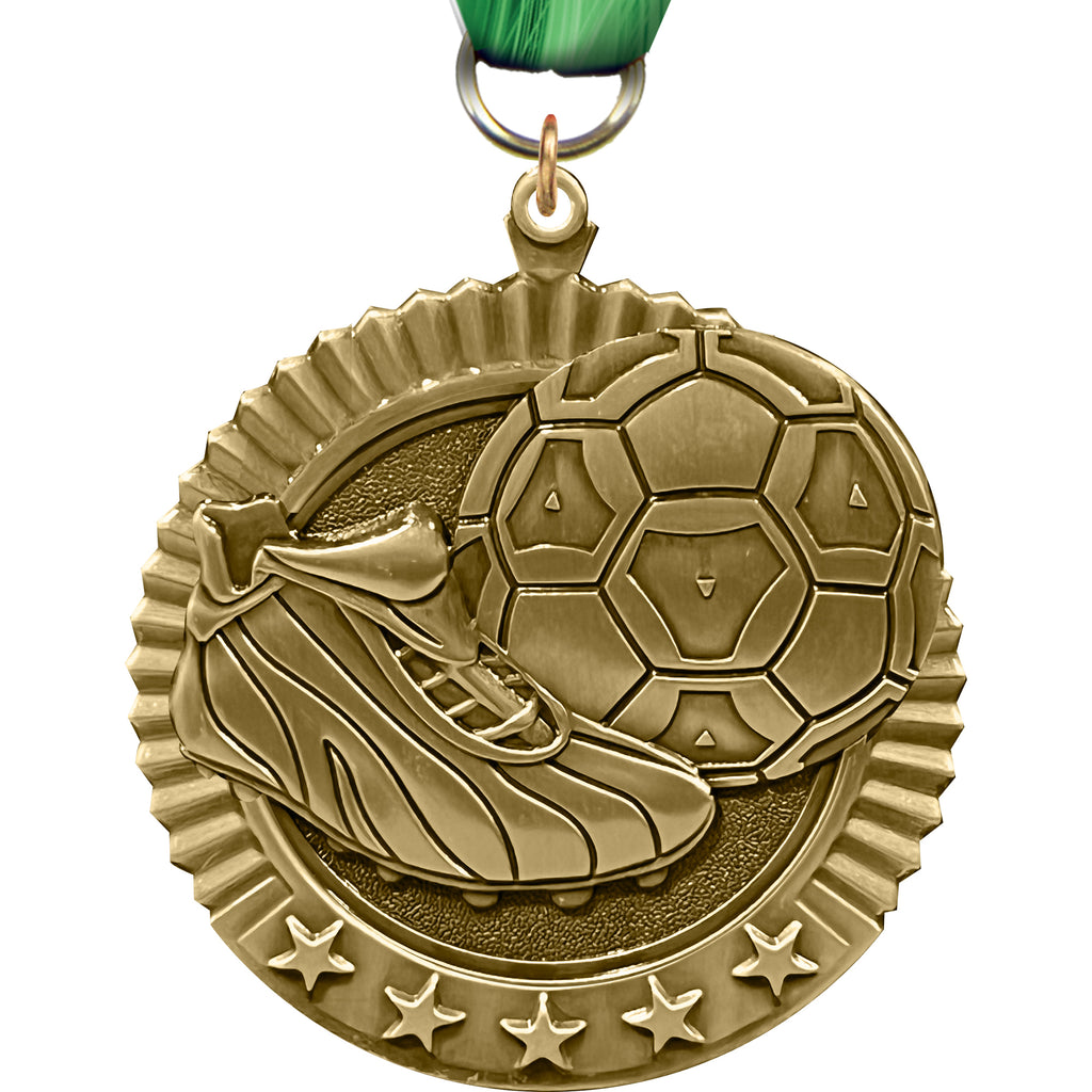 Soccer 5 Star Medal