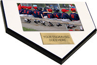 Home Plate Photo Plaques