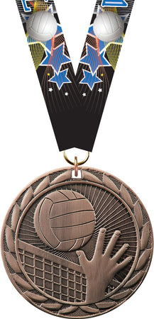 Volleyball FE Iron Medal- Bronze [MCFE-VB-B]