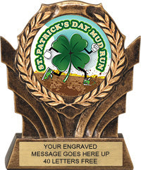 Gold Wreath Resin Trophies [RMF19-4]