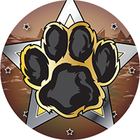 Mascots - Brown PAW Insert [TD-3202]