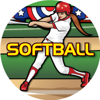 Softball - Female Batter Insert [TD-4399]