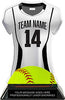 Softball Jersey Colorix-T Acrylic Trophy- White [TACR7-JSY-SB-WHT-Q]