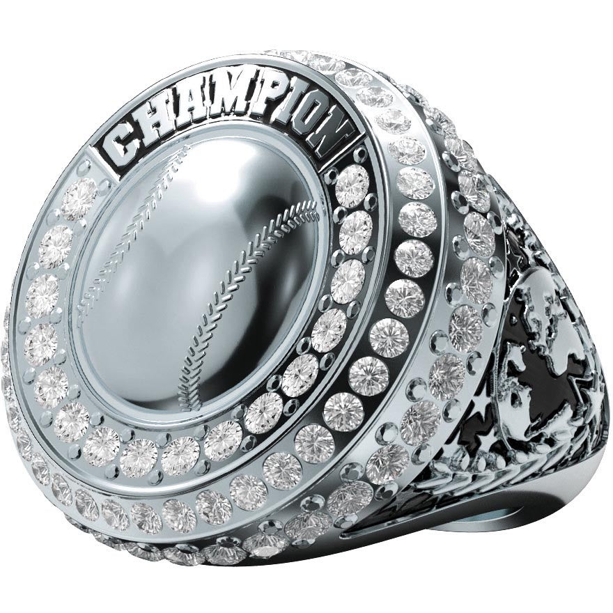 Baseball World Class Champion Ring - Silver [RSWCG-BS-CMHP-S]