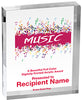 Music Vibrix Acrylic Award [ACB45V-MC]