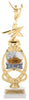 Cheer Meridian Sport Riser Trophy [TMMSR14-CH]