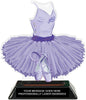 Ballet Tutu & Bodice Colorix-T Acrylic Trophy - Purple [TACR7-JSY-BLT-PRP-Q]