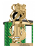 Hockey Sport Color Riser Three-Post Trophy [TCSR3P26-HK]