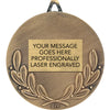 2.5 inch Premium Satin Finish Medal - Tennis Female [MF92-TNF]