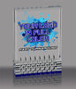 Custom Reflective Base Acrylic Award - Blue 4.25x6 inch [ACRS-4B-FC]