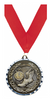 2.75 inch Track Diecast Medal with Diamond Cut Border [MM275DC-TK]