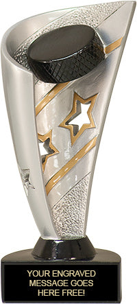 Hockey Banner Resin 3D Sport Trophy [RJBAN7-HK]