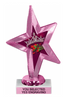 EXCLUSIVE Pink Star Insert Trophy [Ti-469-PNK]