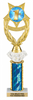 Wreath Victory Color Insert Diamond Riser Trophy - 13.75 inch [TDRi-13-J97]