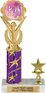 Victory Color Insert Trophy with 1 Trim [T1T12i-J246]