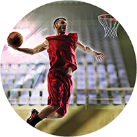 Basketball Male Lightning Insert [TD-4149]