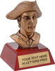Patriot/Minuteman Mascot Resin Themes Trophy [S486]