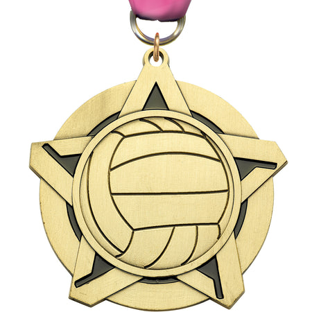 2.25" Volleyball Dynastar Medal [MPDSTR-VB]