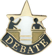 Scholastic Star Pins- Debate [PB114]
