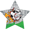 Soccer- Krunch Flame Star Insert [ST-1663]