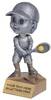 Tennis Bobblehead Jr. Resin Trophy - Male [BHJR-TNM]