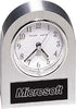 Brushed Silver Aluminum Clock [TDC77]