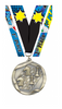 Chess Banner Edge Medal [M2RE-CS]