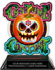 Halloween Sugar Skull Costume Contest Colorix-T Acrylic Trophy - 6.25 inch [TACR6-HLWN-SGRCOS-Q]