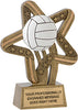 Volleyball Stars and Stripes Resin Trophy [RCSS-VB]