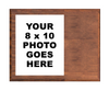 Traditional Woodgrain Horizontal Photo Plaque - 12 x 15 inch [PP1215-H-TWD]