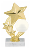 Volleyball Shooting Star Spinning Trophy [TSSS6-VB]