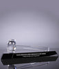 Faceted Crystal Gavel on Black Base [CM047-4]