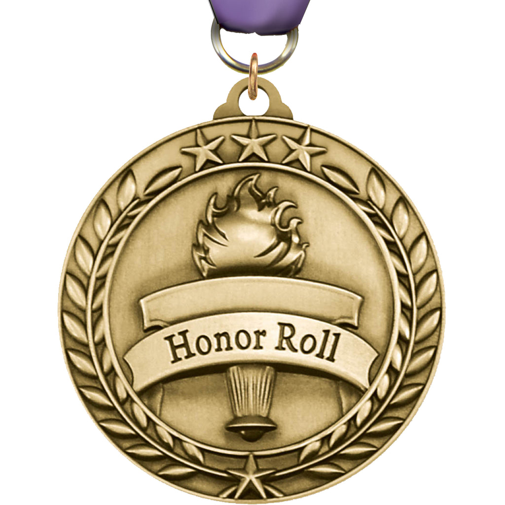 Honor Roll Dimensional Medal- Gold [MSW2-HR-G]