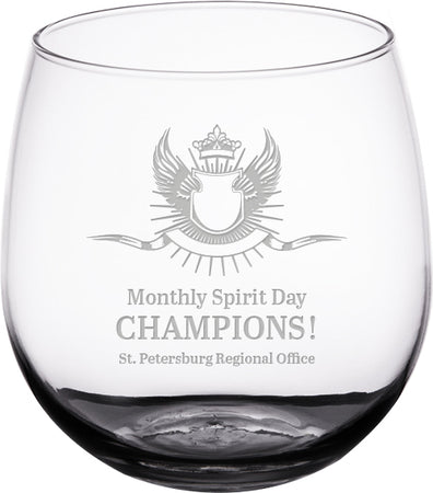 Stemless Red Wine Glass [CRWG16]