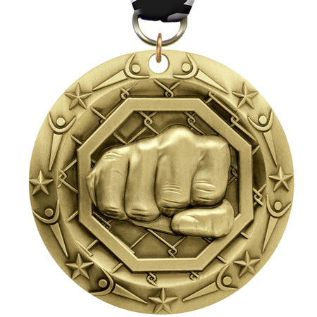3" Mixed Martial Arts World Class Medal [MSWC3-MMA]
