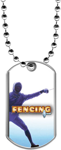 Fencing Dog Tags [DTLAM2-FNC]