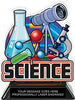 Science Colorix-T Acrylic Trophy - 6.25 inch [TACR6-KN-SE-Q]