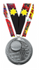 Basketball 2.75 inch Blade 3D Diecast Medal [MBD2-BK]