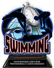 Swimming Colorix-T Acrylic Trophy [TACR6-SW-Q]