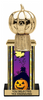 Halloween Haunted House Rectangle Column Trophy [TSQ10STK-HH]