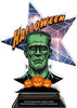 Frankenstein Halloween Shattered Star Colorix Acrylic Trophy- 8.5 inch [TACR85-STR-HLWN-FRNK-Q]