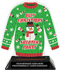 Ugly Christmas Sweater Party Colorix-T Acrylic Trophy [TACR6-UGXMAS-Q]