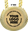 6 inch Champion Chain w/ Gold Engraving Plate [CECSP-G]