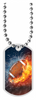 Football Dog Tags [DTLAM2-FB]