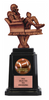 Bronze Finish Armchair Fantasy Football Sculpture on Quad-Tower Base [TACi11-FFB-B]