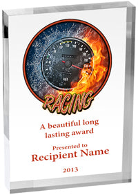 Racing Vibrix Acrylic Award [A46BV-RC]